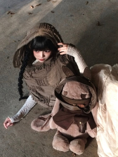 ウェイストランドパンク バウンティハンター バニー ブラウン ぬいぐるみ バニーバッグ / ぬいぐるみ