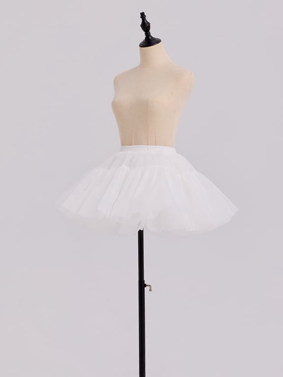 White 35cm Lolita Puffy Petticoat