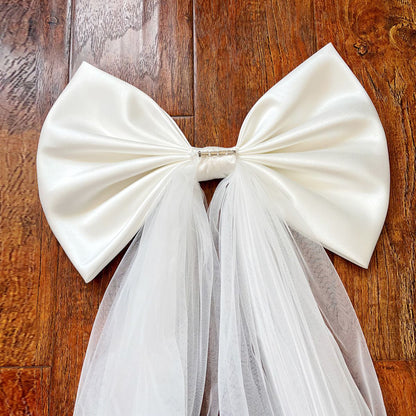 Lolita Wedding Bridal Bow Train Tail Decoration