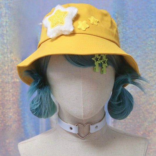Design Bucket Yellow Star hat