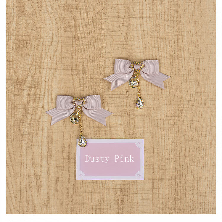 Colors 5 Kei Jirai Celestial Moon  Star Gemstone Collection Bowknot Hairclips