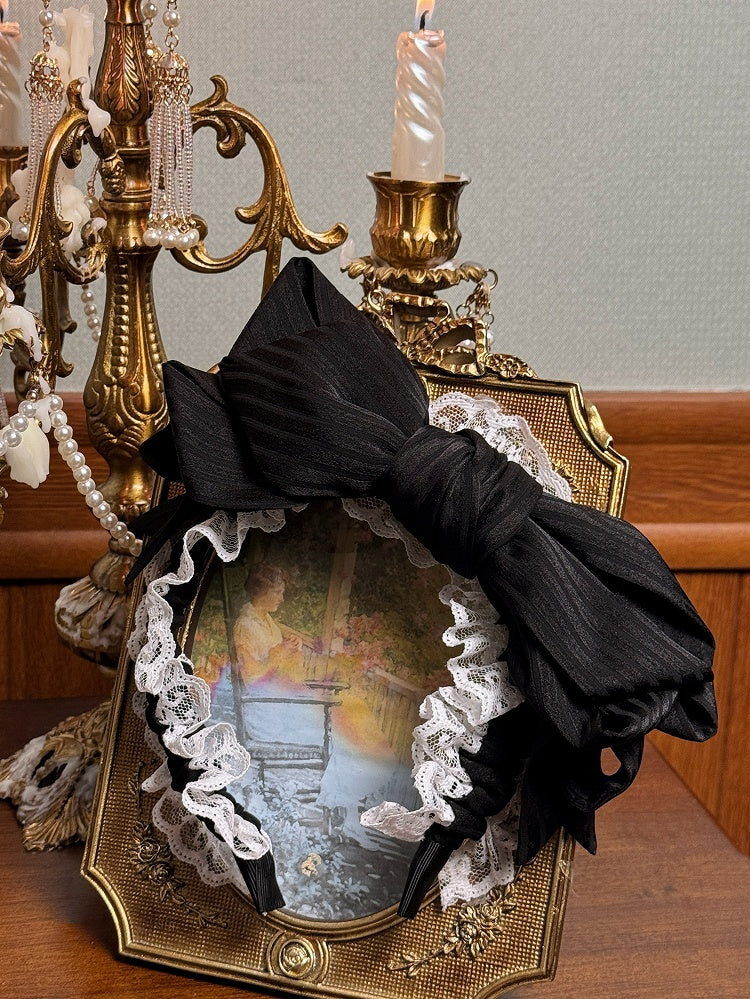 Bowknot KC Purple / Black Red Pink Champagne