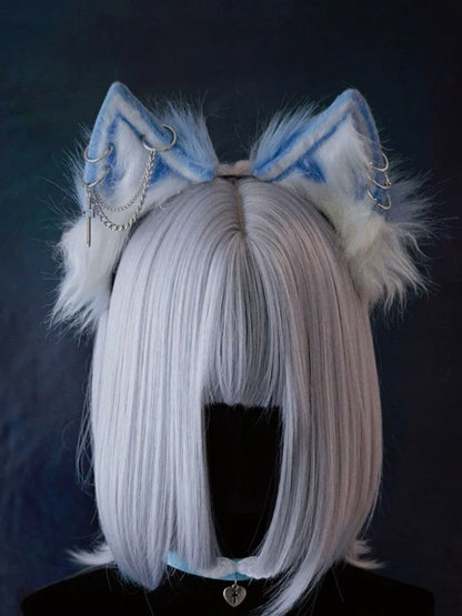 Wolf Ear Gothic Headpiece KC Style