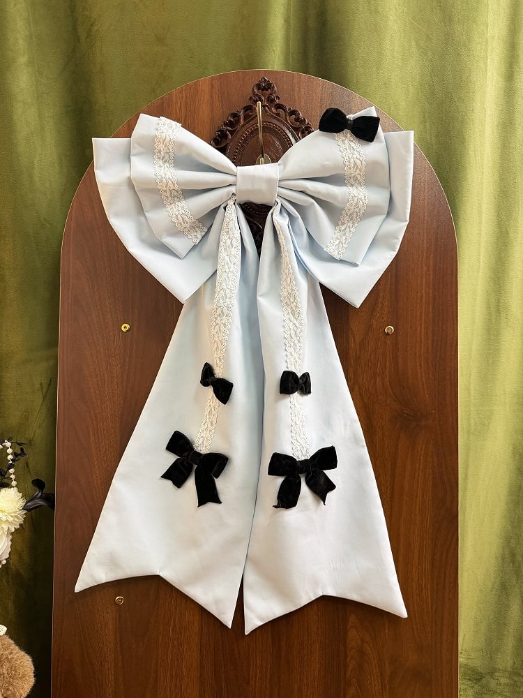Alice Blue Lolita Big Bow Train - Untitled Heartbeat