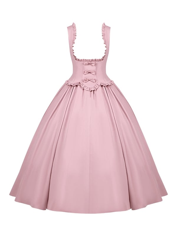 Büste Kleid Rand Rosa Unter Gewelltem Pullover Rock Rüschen Lolita Trimmen Klassisch Elegant