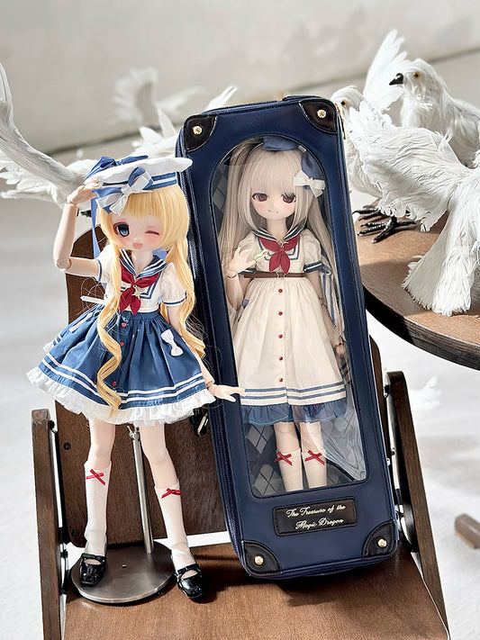 3 bis BJD Tasche Vielseitig tragbar: Dolls Ways Blau 1/4 – für Crossbody Navy