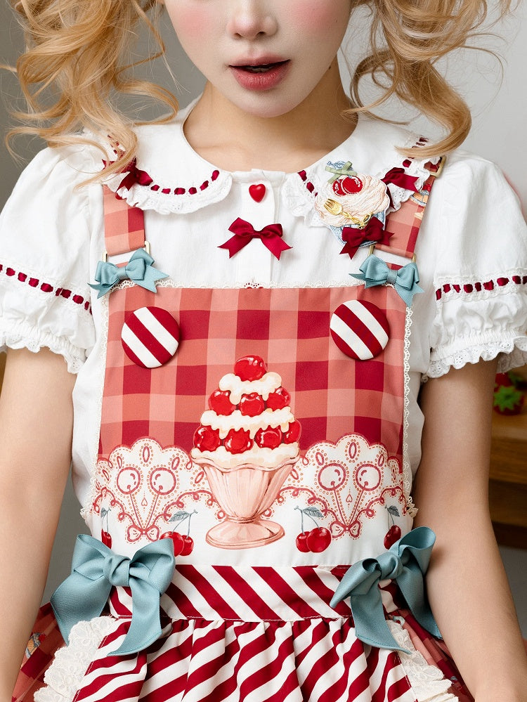 Cupcake-Stickerei-Brosche