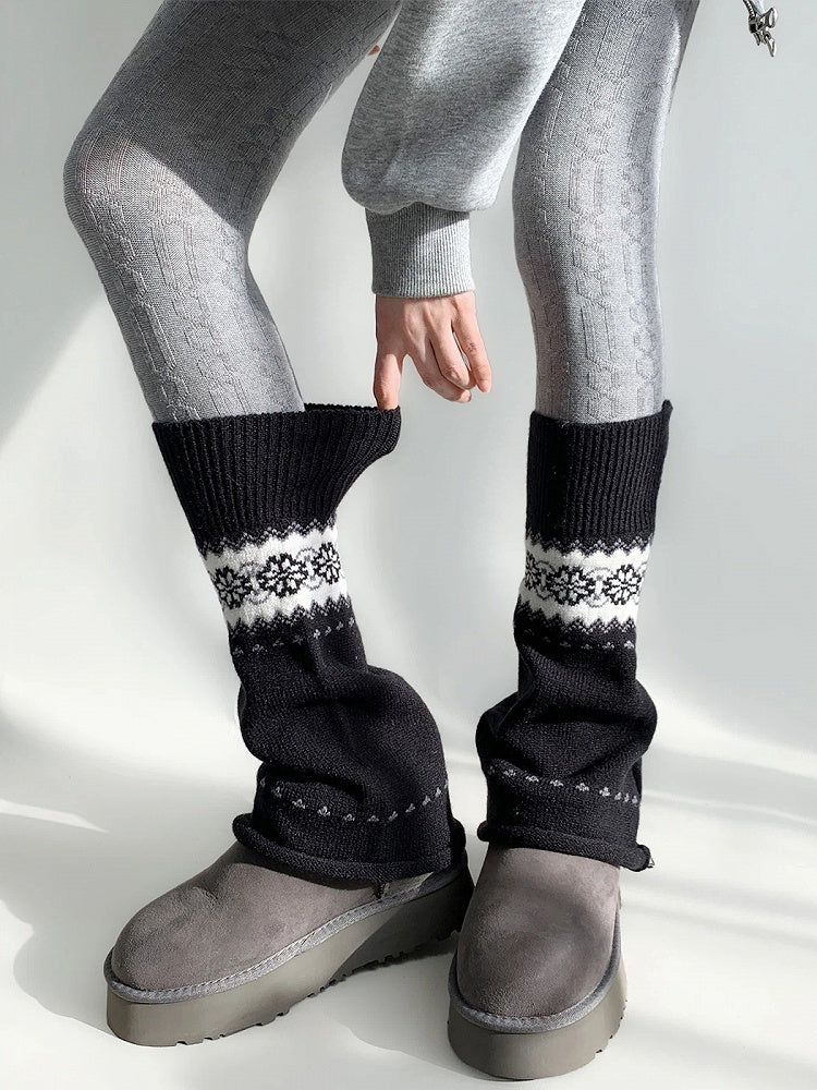 Snowflake (4 Leg Warmers Isle Colors) Fair