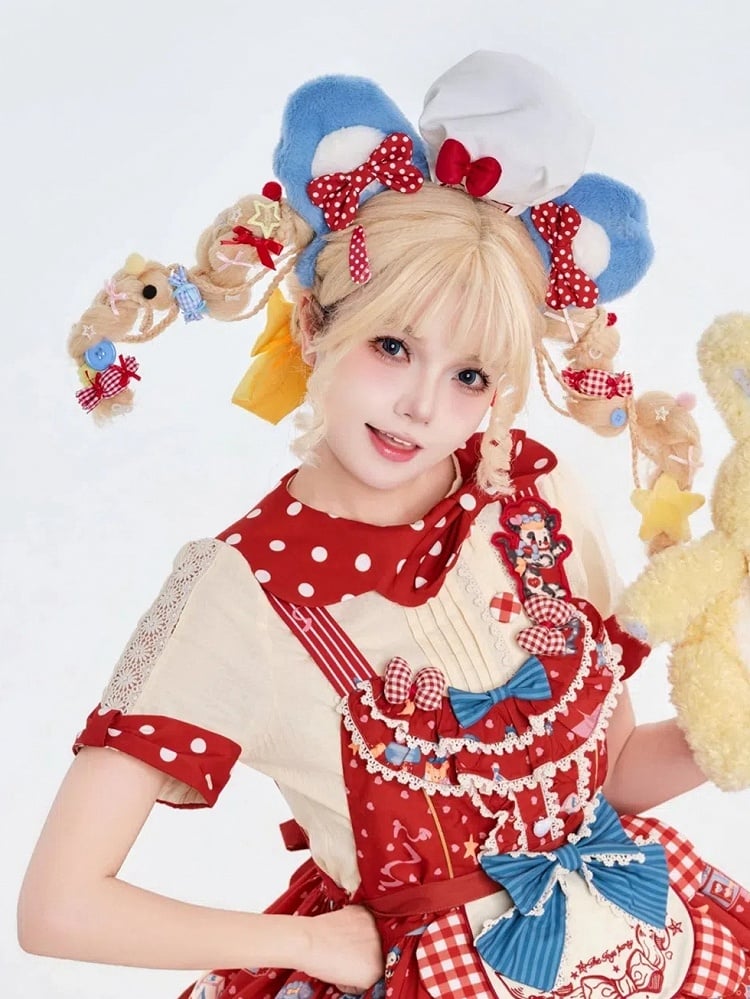 Chef Hat Plush Mouse Ears KC