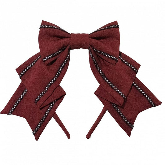 Nœud papillon KC bleu foncé/noir/rouge
