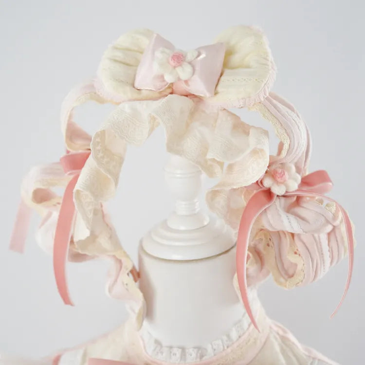 KCブルー/スイートピンクの蝶結び