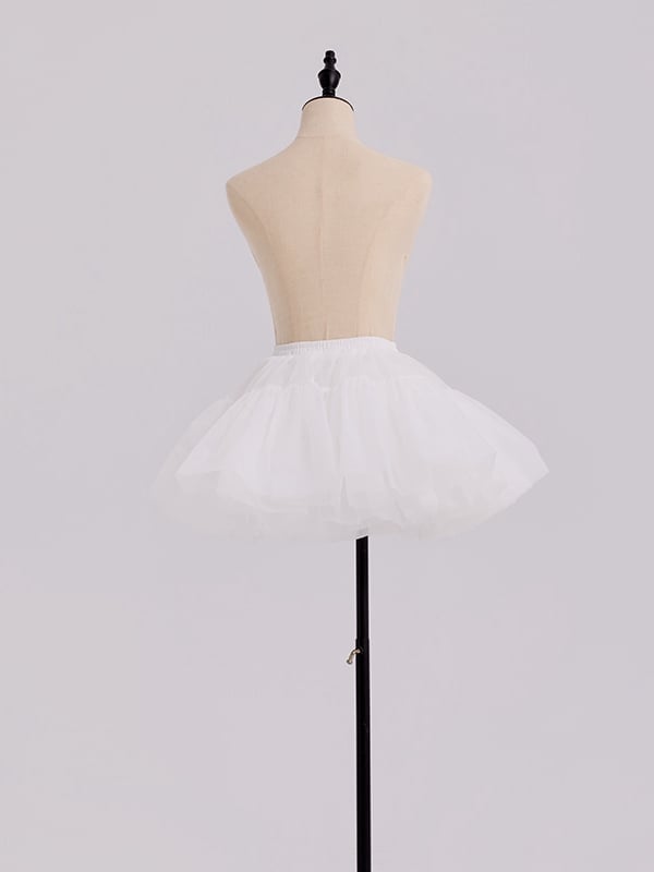 White 35cm Lolita Puffy Petticoat