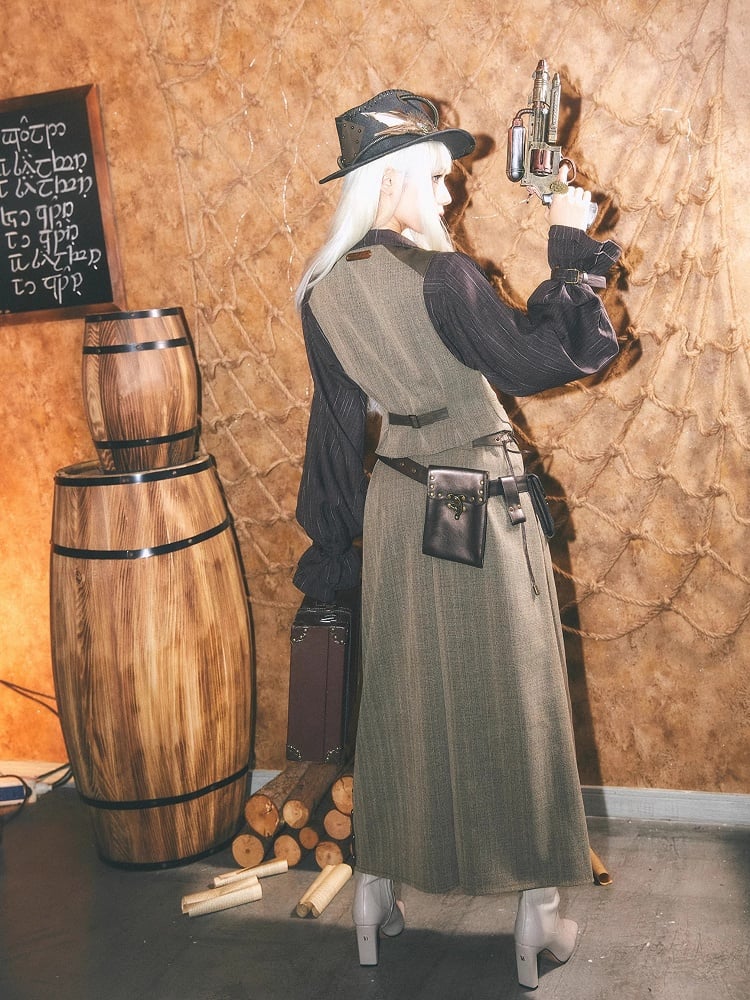 Style Pirate Coffee Steampunk Shirt