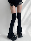 Flared Solid-Color 4 Warmers Colors Leg