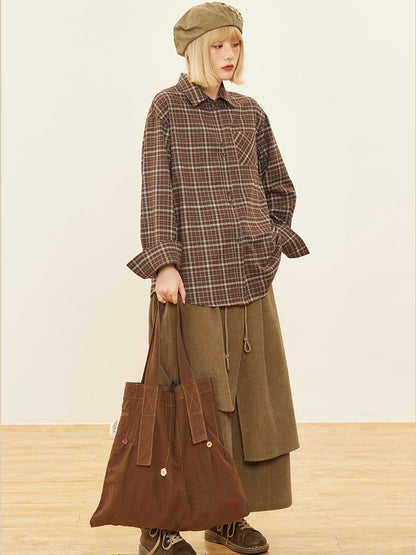 Asymmetrical Cut Pants 3 Wide-leg Design Colors