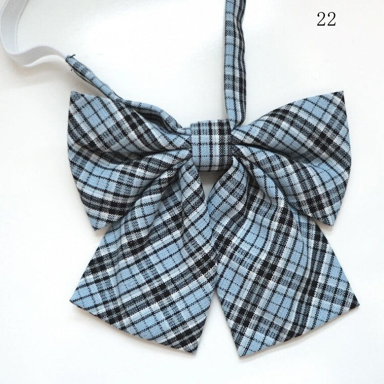 JK Bow Tie Plaid 30 Uniform Options Pattern