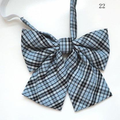 JK Bow Tie Plaid 30 Uniform Options Pattern