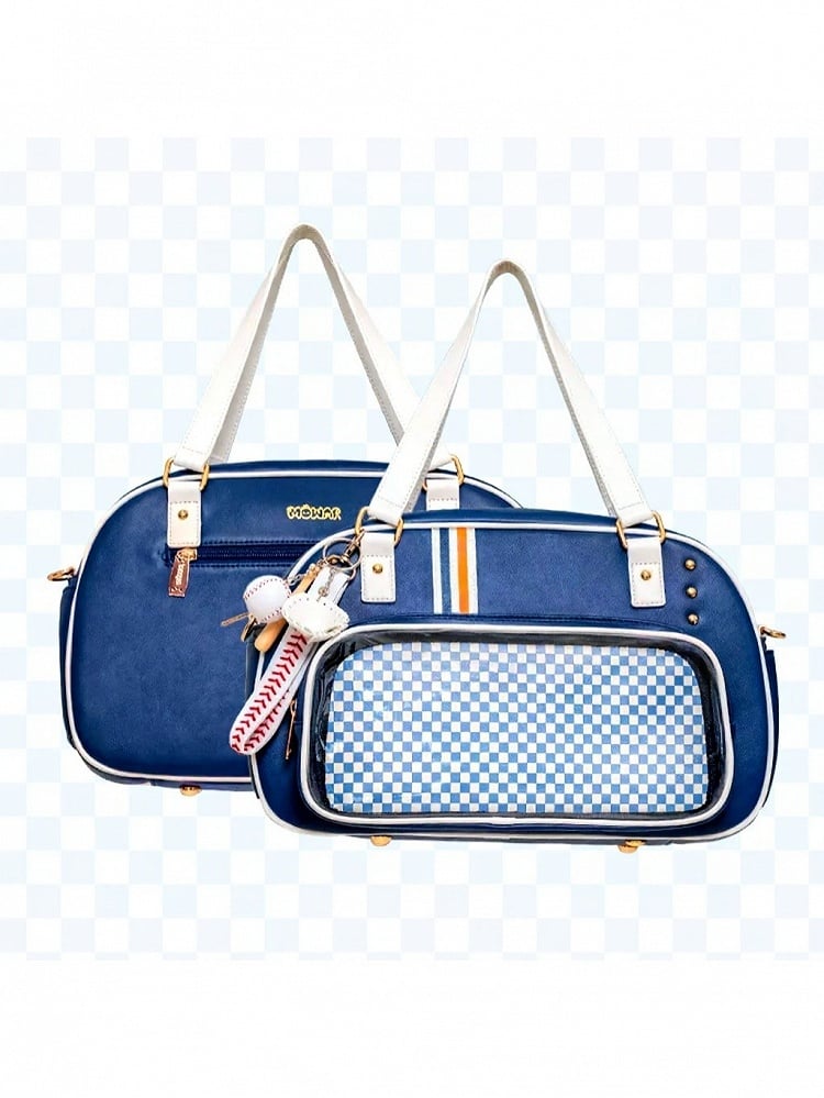 2-Color Sport Large Capacity Ita Crossbody Bag