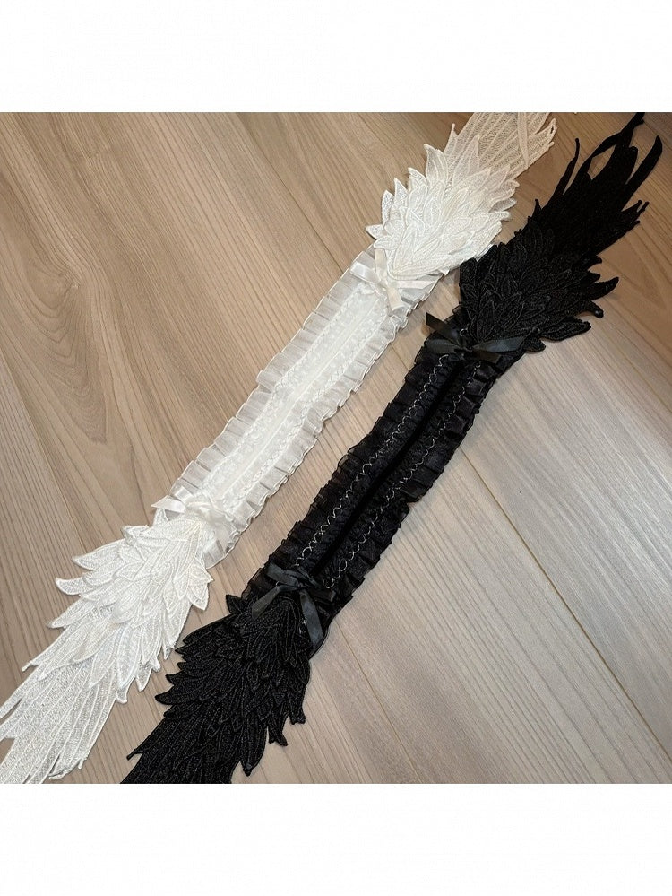Gothic Lace Wing Hairband - Magic Diary