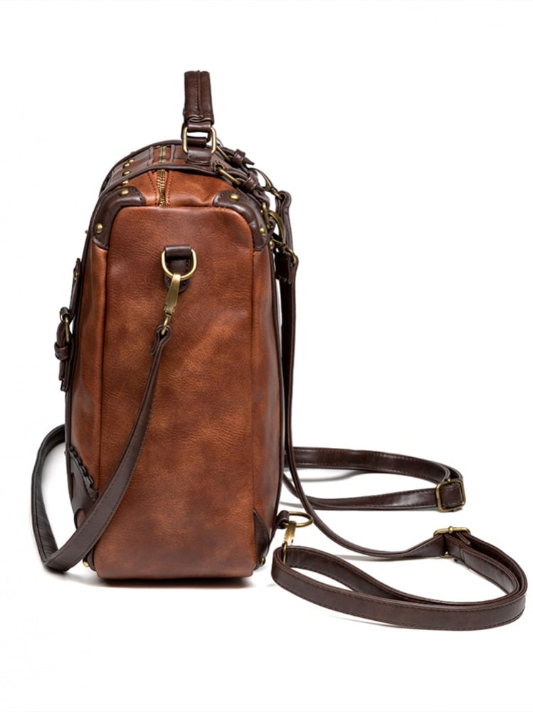 中世レトロな大容量スチームパンクバックパック