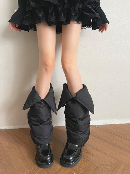 Leg Cotton Down Warm) Padded (Windproof Warmers