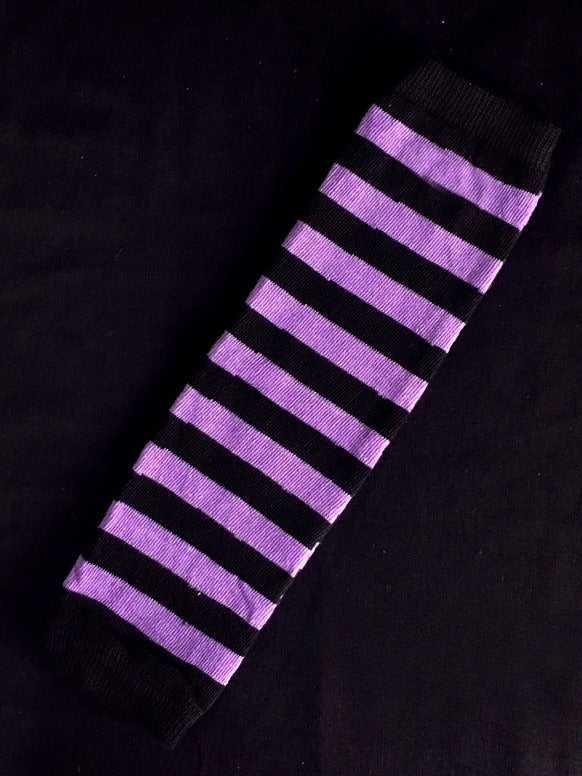 Color – Striped Options Y2K Fingerless Warmers 6 Arm