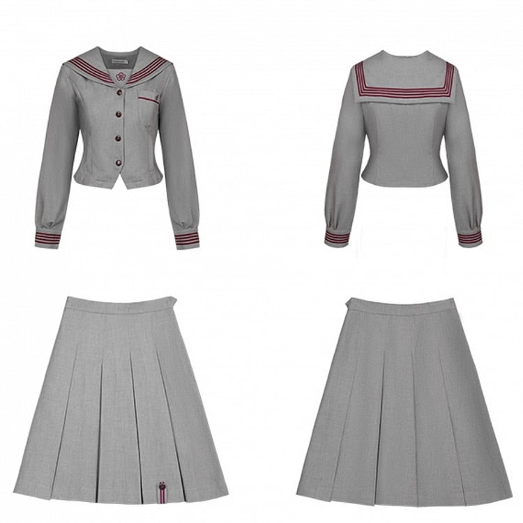 ボックスプリーツJKスカート制服ゲイリー