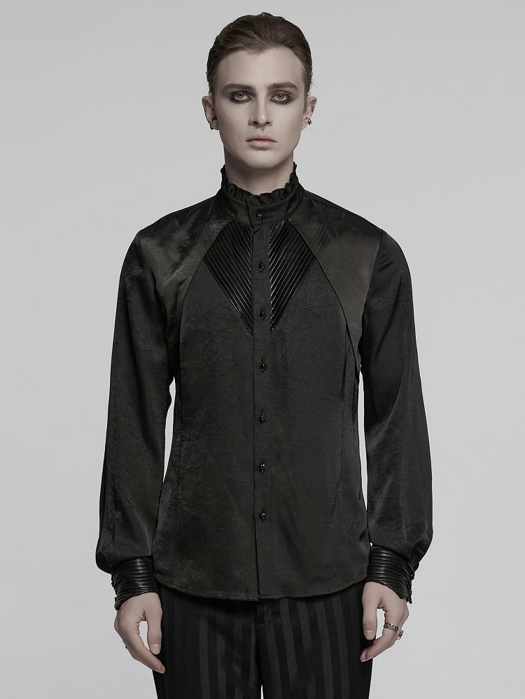 Men's Goth Shirt Black