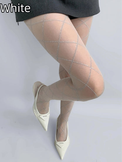 Sheer (3 Pantyhose Diamond Glitter Colors)