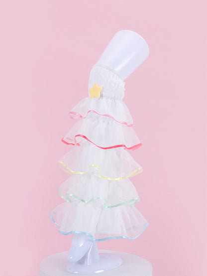 Sweet Layered Rainbow Leg Sleeves - DevilInspired Exclusive Collection
