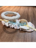 Bear Angel Lolita Hairband with Bow, Sweet Headpiece - Sweet Dream Box