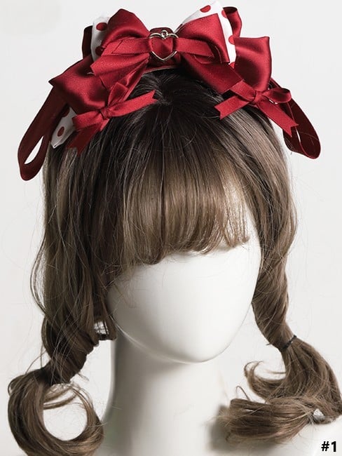 Bow Options Red Velvet 2 Lolita KC Sweet