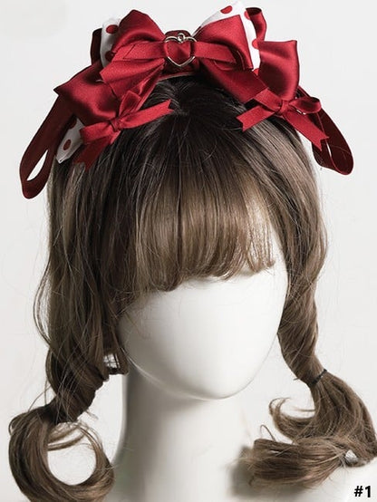 Bow Options Red Velvet 2 Lolita KC Sweet