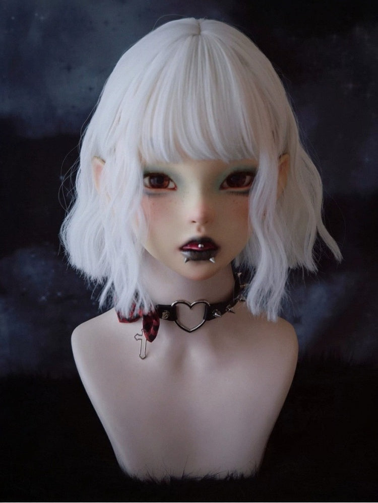Punk Spike Bow Choker
