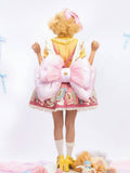 Cute Seller Best Size 3 Big Bow Backpack Options Pink Light