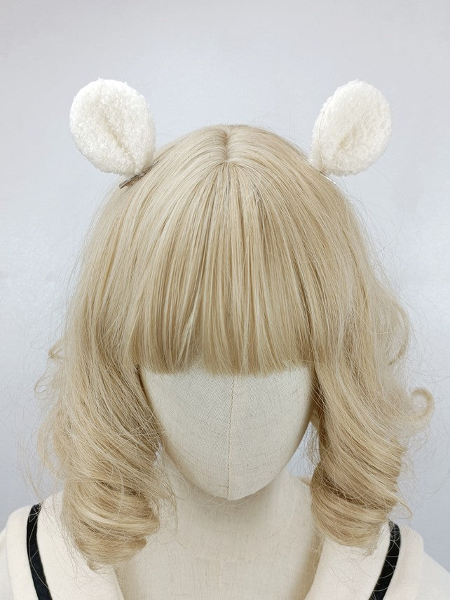 Hairclip 6 Hamster Options Plush Color Ear