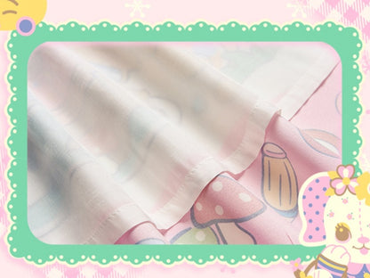 Rock mit Streifenmuster und Animalprint und geraffter Taille