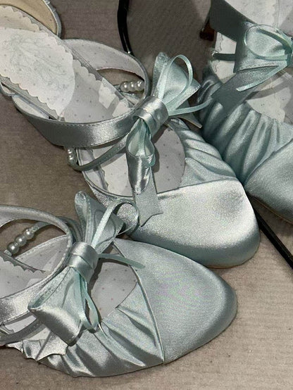 Toe Pointed Elegant Turquoise - Lolita Janes Mary