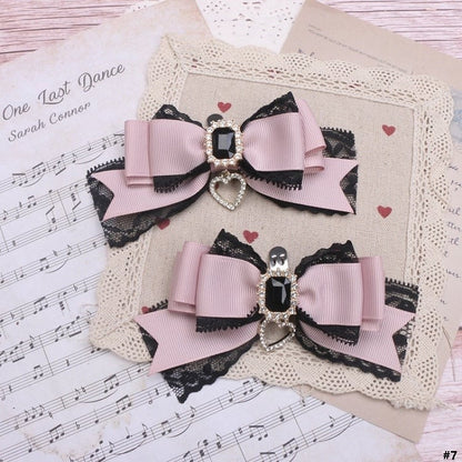 Shoe in Kei Bowknot Options Jirai Size Clips Color Large 9