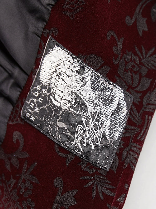 Men's Gothic Vest Red