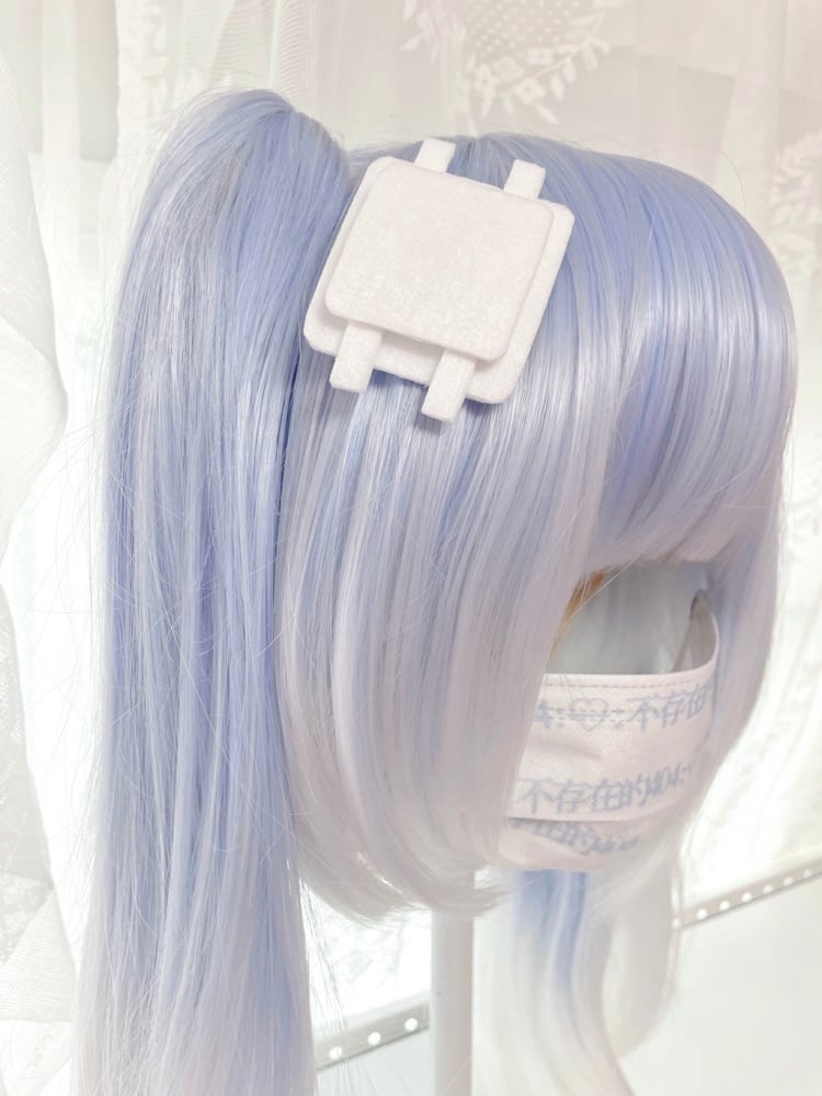 カプセル型ヤミカワイイヘアクリップ