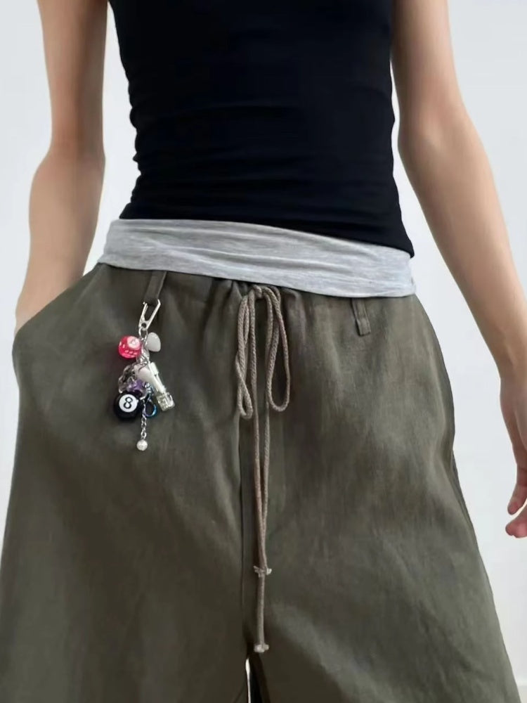 Y2K Silber Würfel Billard Ball Charm Schlüsselanhänger