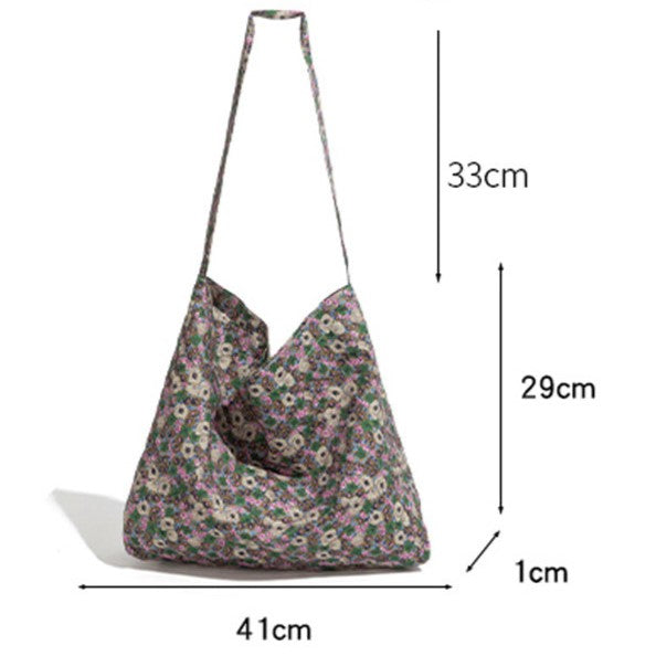 Colors Bag Pattern 4 Floral Canvas