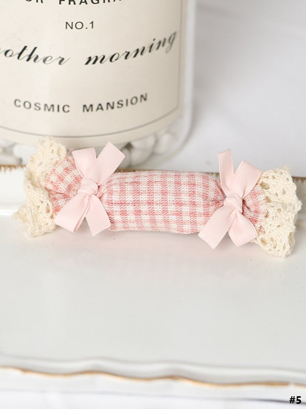 Pink Lolita Options Theme Sweet Hairclip 13 Strawberry