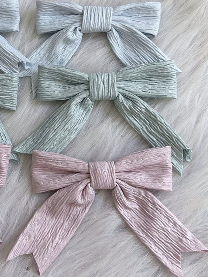 Lolita Options Hairclip 3 Bowknot Color Sweet