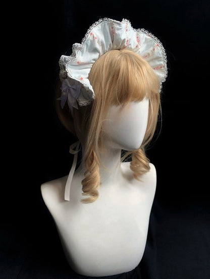 Motorhaubendruck Blaue Rosette Hell