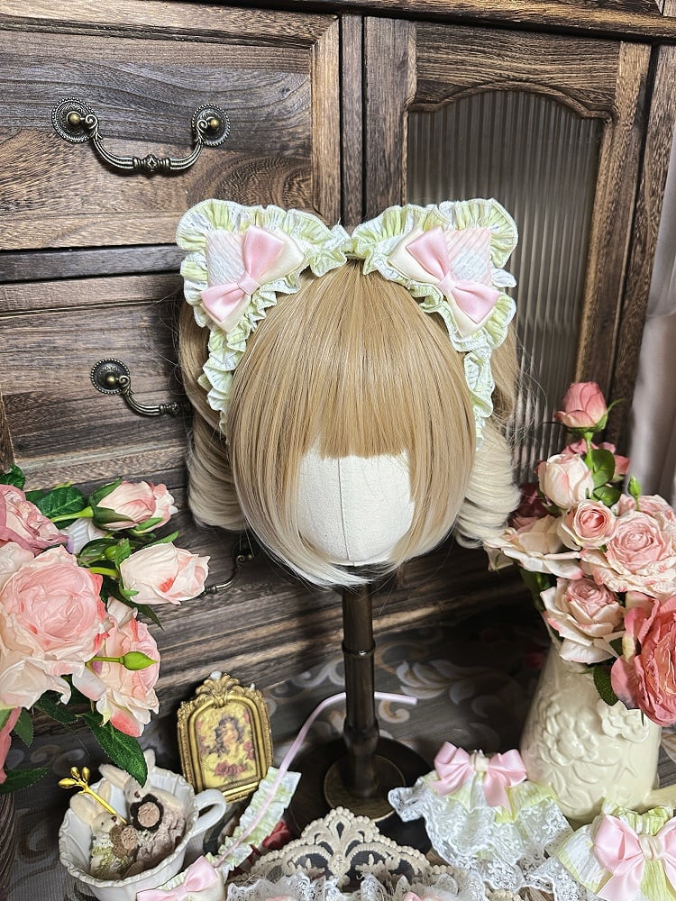 / 耳 KC ブルー キティ グリーン ピンク