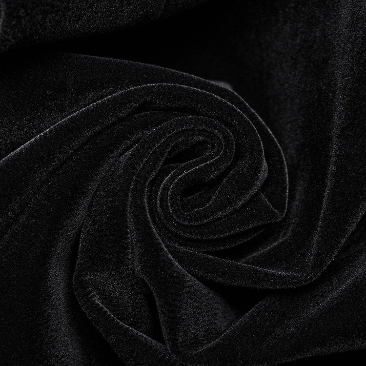 Coat Symmetric Gorgeous Black Goth