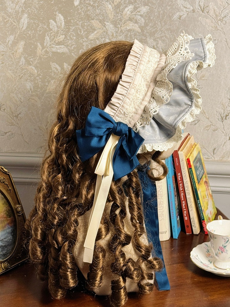 Blue / Lolita Bonnet Brown