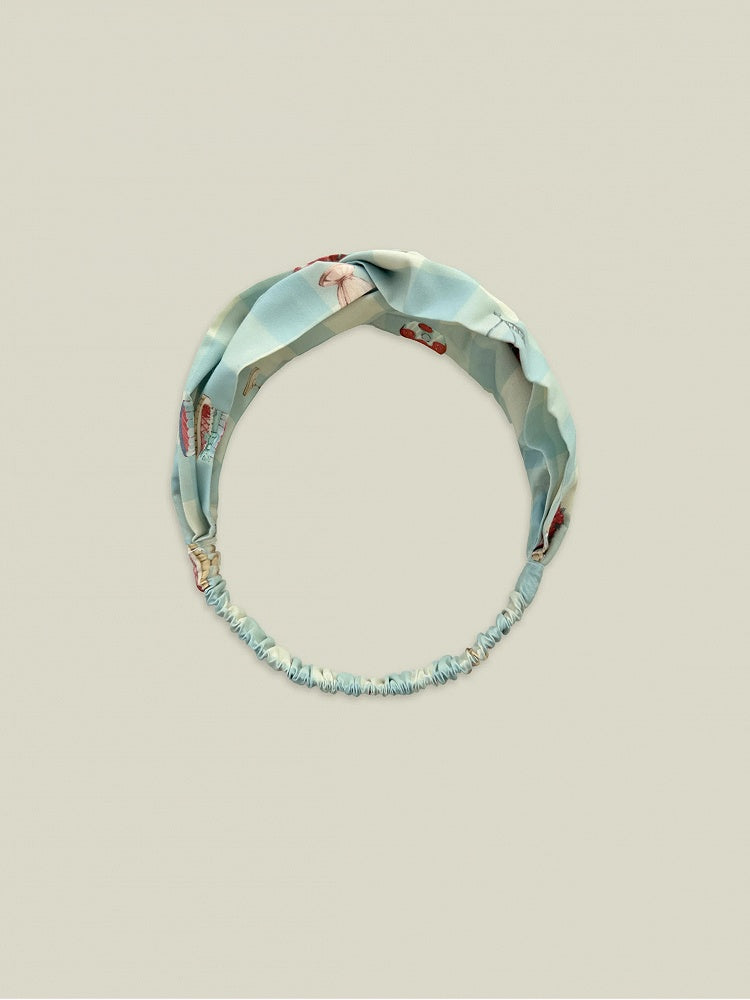 Rot / Grünes Haarband